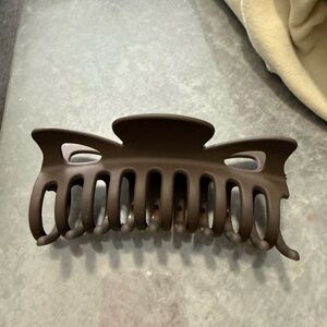 Giant Brown Hair Claw Clip